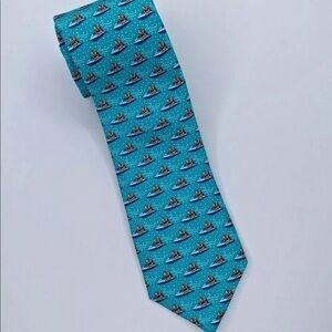 Vineyard Vines Blue Sailboat Tie